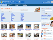 Tablet Screenshot of peru.inmobiliaria.com
