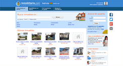 Desktop Screenshot of bolivia.inmobiliaria.com