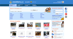 Desktop Screenshot of ecuador.inmobiliaria.com