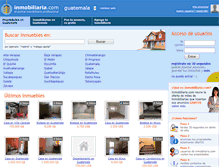 Tablet Screenshot of guatemala.inmobiliaria.com