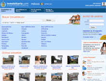 Tablet Screenshot of mexico.inmobiliaria.com